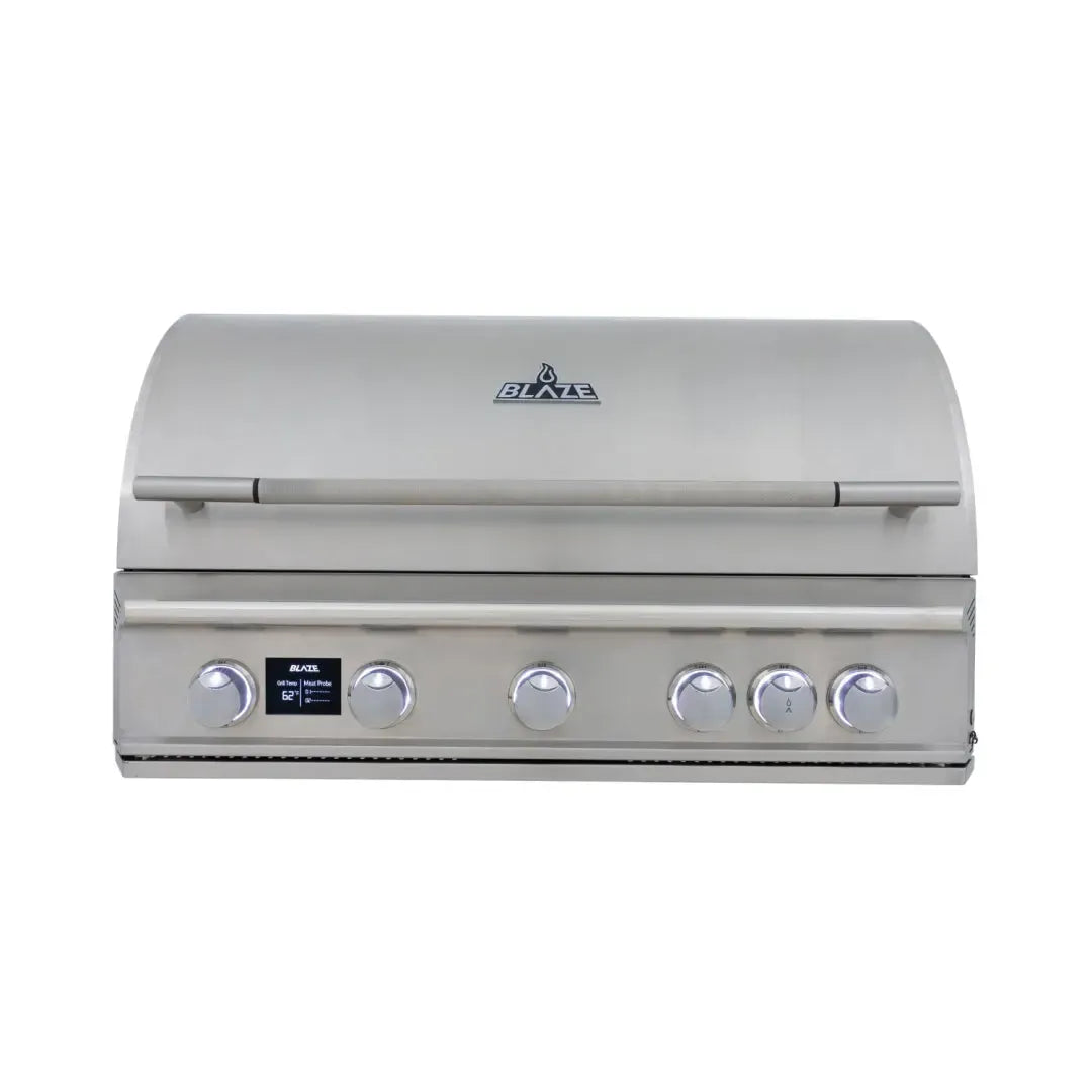 Blaze LTE PRO 40-Inch 5-Burner Built-In Propane Gas Grill with Rear Infrared Burner