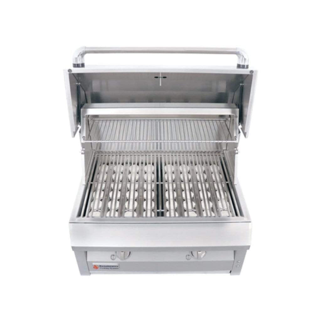 Renaissance ARG Series 30-Inch Built-In Natural Gas Grill with 2 High-Performance Burners
