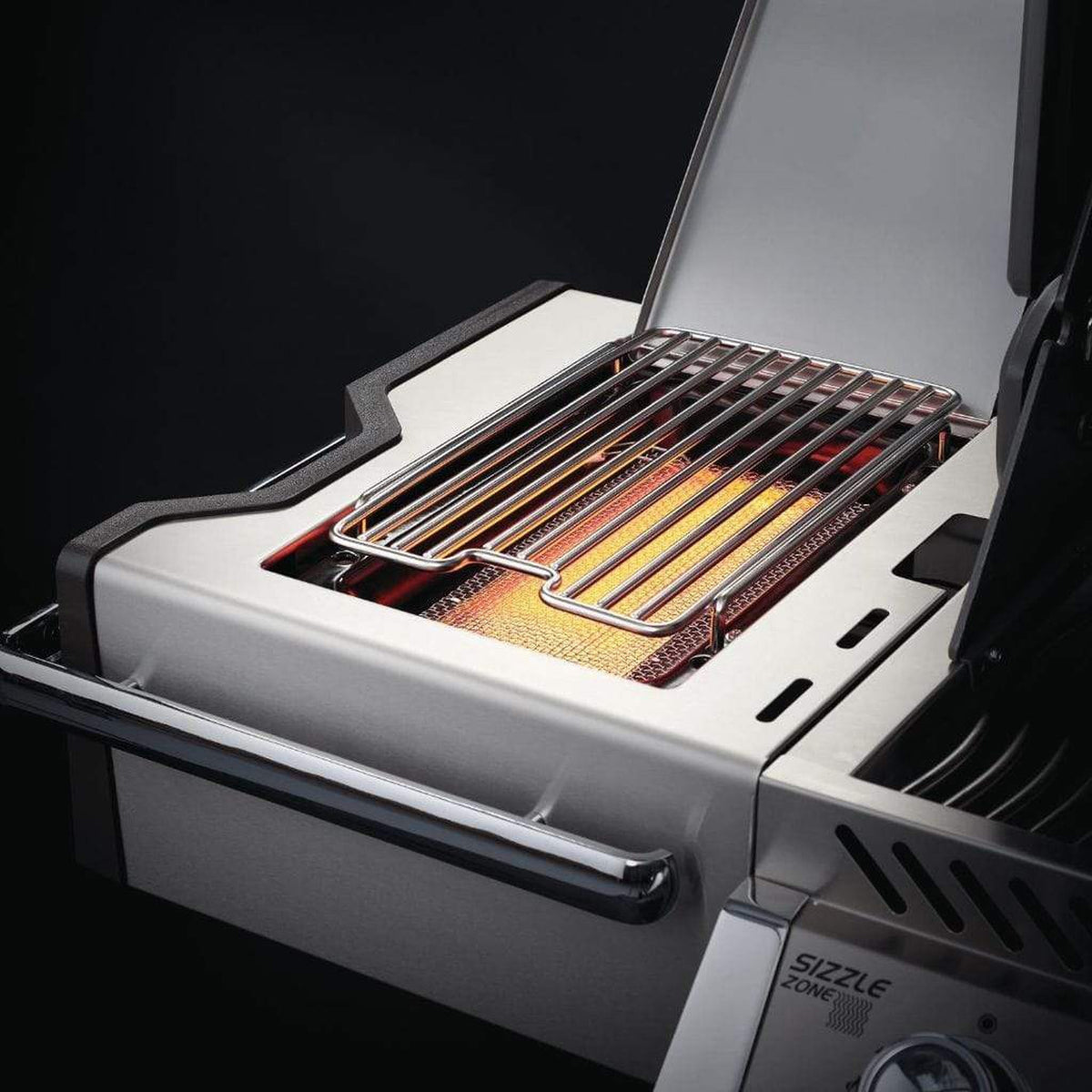 Napoleon Prestige PRO 665 77-Inch Freestanding Propane Gas Grill with Infrared Side and Rear Burners