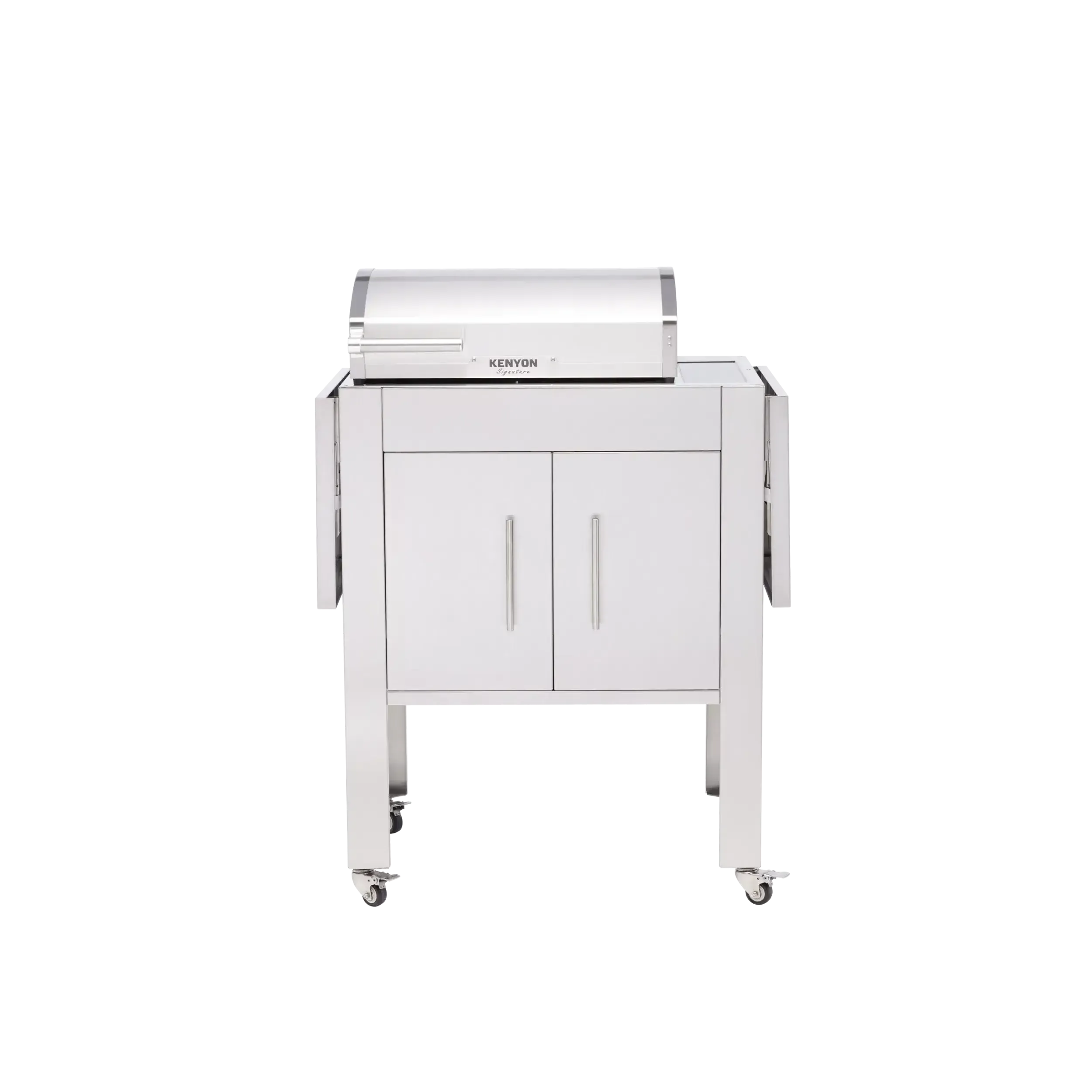 Kenyon Signature 60-Inch 2-Burner Freestanding 240V Electric Grill with IntelliKEN Touch Control and Carbon Fiber Lid