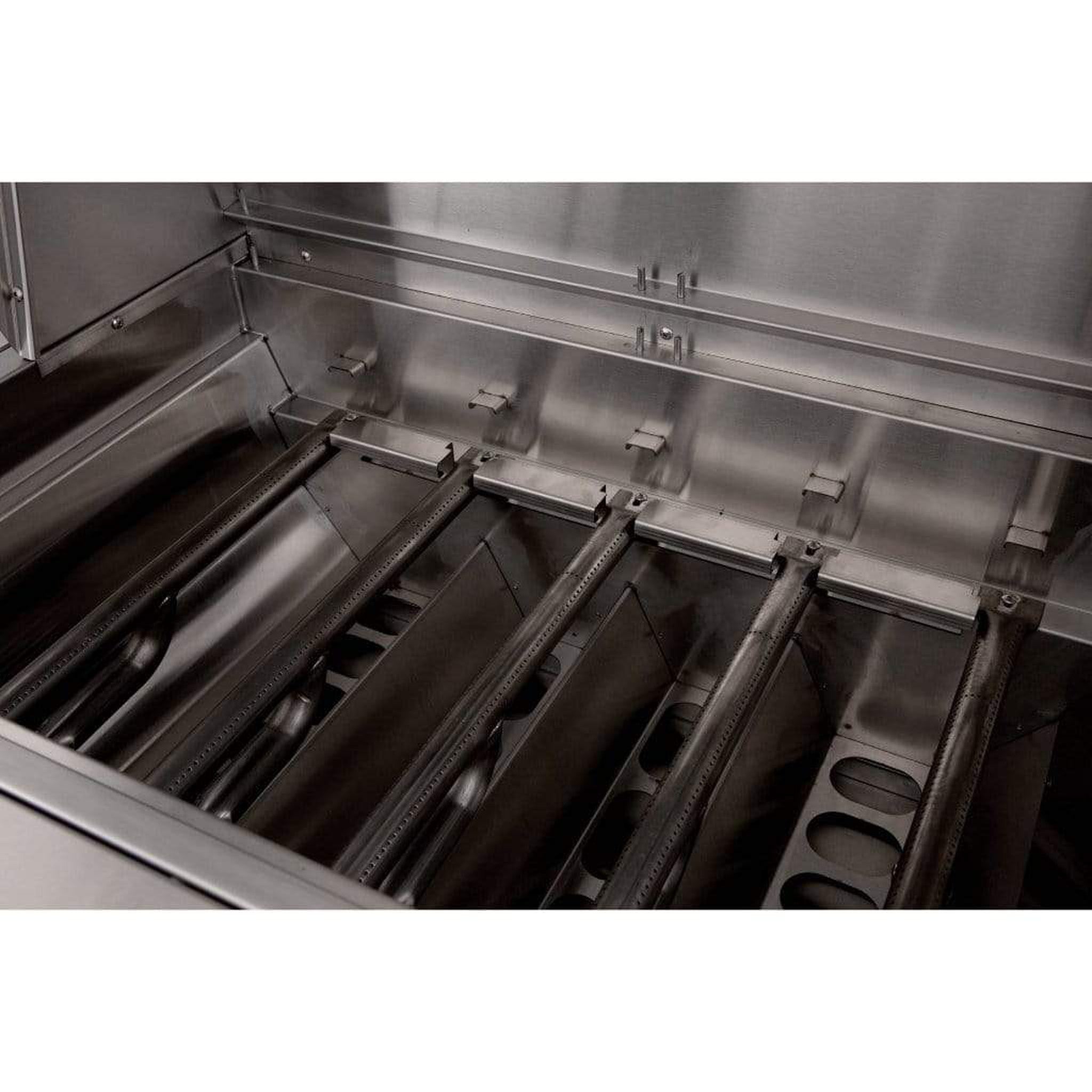 American Made Grills by Summerset Encore Series 54-Inch 8-Burner Built-In Hybrid Gas and Charcoal Grill