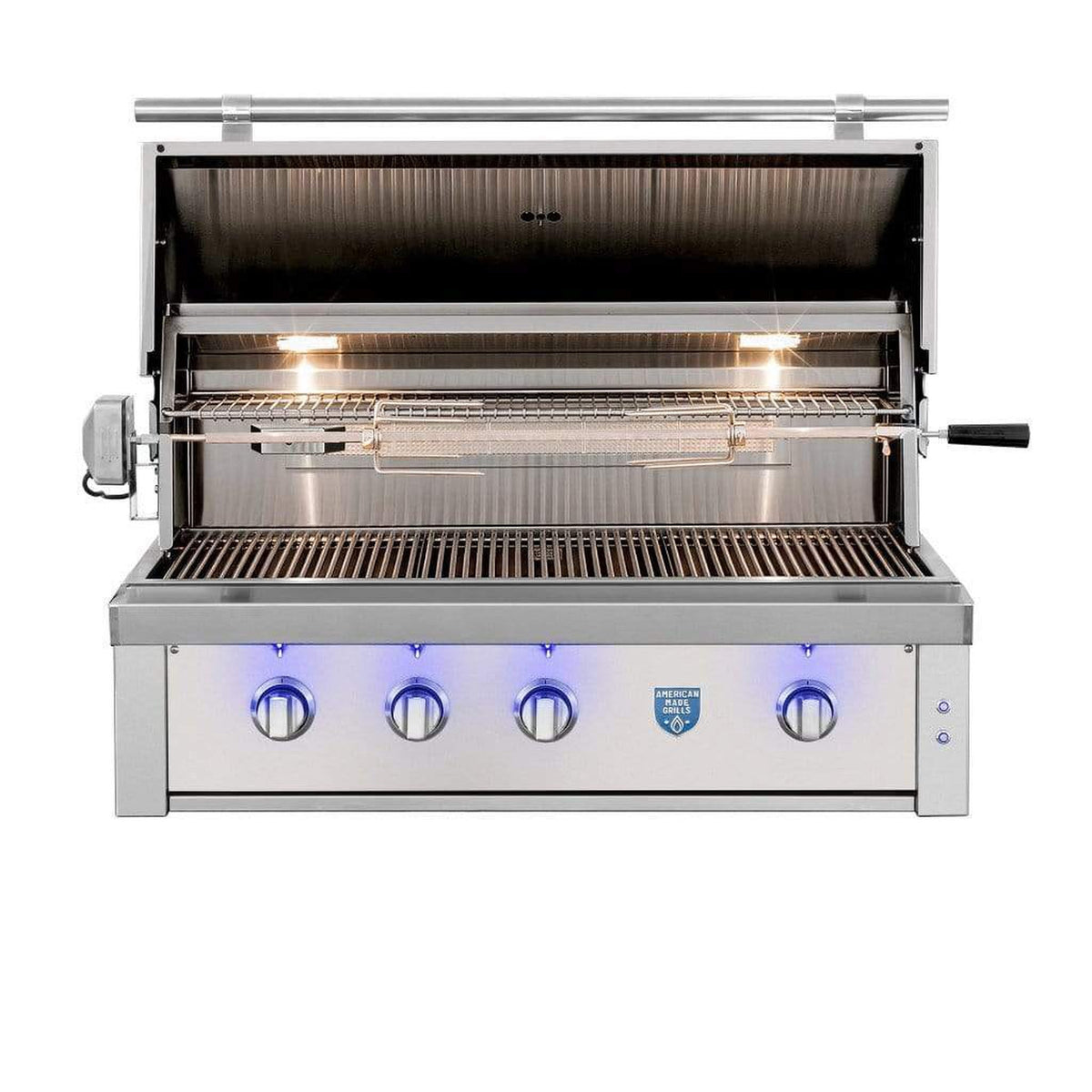Summerset Estate Series 42-Inch Built-In Natural Gas Grill - American Made Premium Outdoor Kitchen Appliance